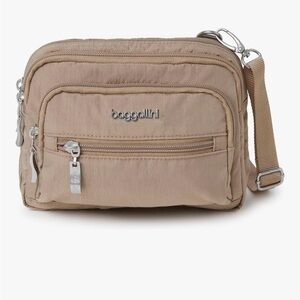 Baggallini Taupe Crossbody Bag